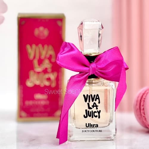 عطر ادکلن مینی ویوالا جویسی کوتور اولترا | Juicy Couture Vivala Juicy Ultra حجم 30 میل(شرکتی) — تصویر ۳