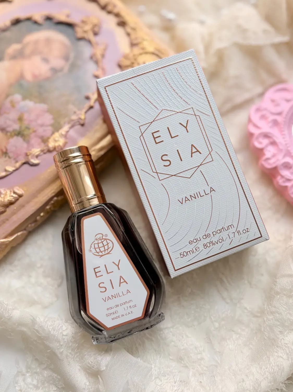 عطر ادکلن زنانه کایالی وانیلا 28 فرگرانس ورد (الی سیا وانیلا) | (Kayali Vanilla 28 ( ELY SIA Vanilla Fragrance World حجم 50 میل(شرکتی) — تصویر ۷