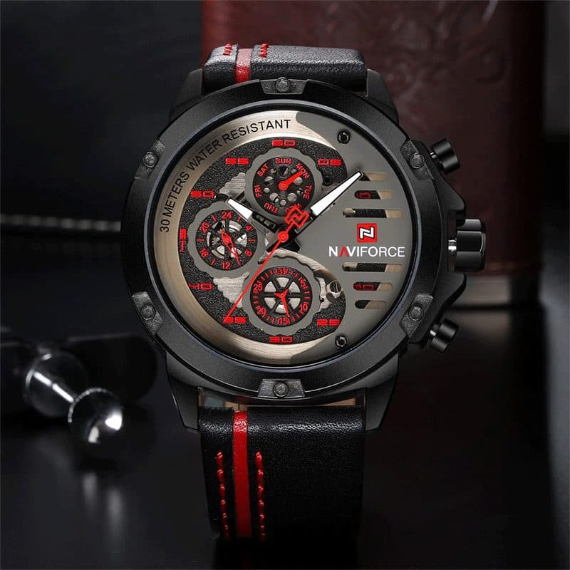 ساعت مچی سه موتوره NAVIFORCE 9110 L B/R — تصویر ۵