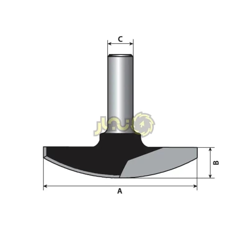 تیغ تونیک کاسه‌ای قطر 63.5 تورنادو مدل T126307-1826 — تصویر ۳