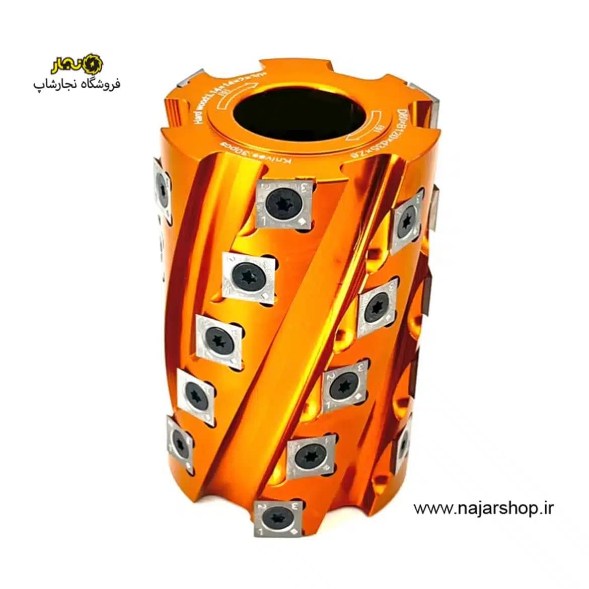 توپی فرز پرداخت قطر 8 کارگیر 12 تورنادو کد T8012035-535