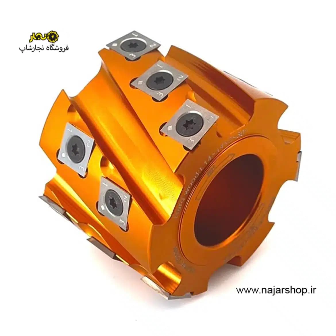 توپی فرز پرداخت قطر 8 کارگیر 6 تورنادو کد T806035-535