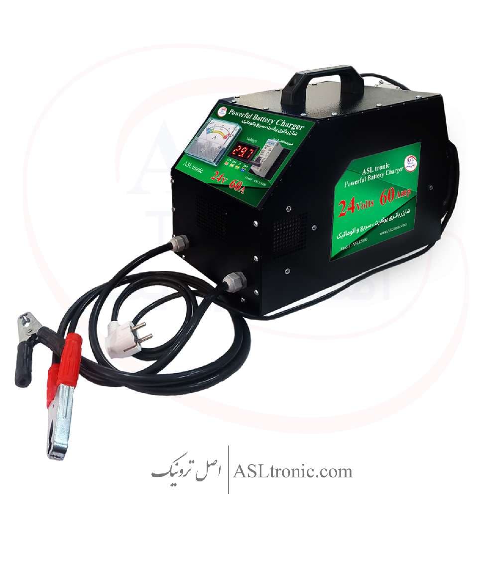 شارژر باتری 24 ولت 60 آمپر مدل ASL15000 — تصویر ۴