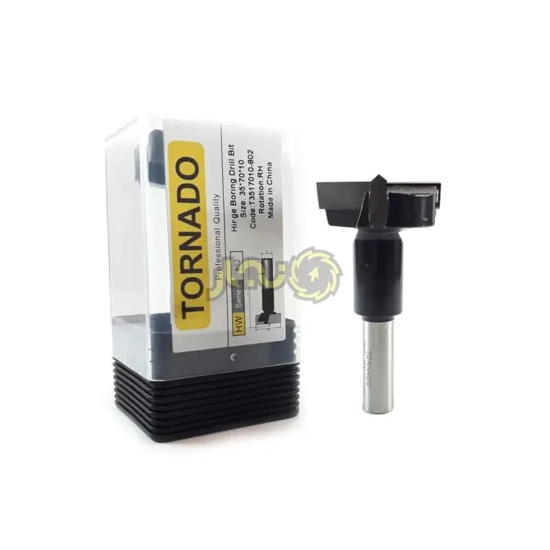مته گازور راستگرد قطر 35 تورنادو بلند کد T3517010-802 — تصویر ۶