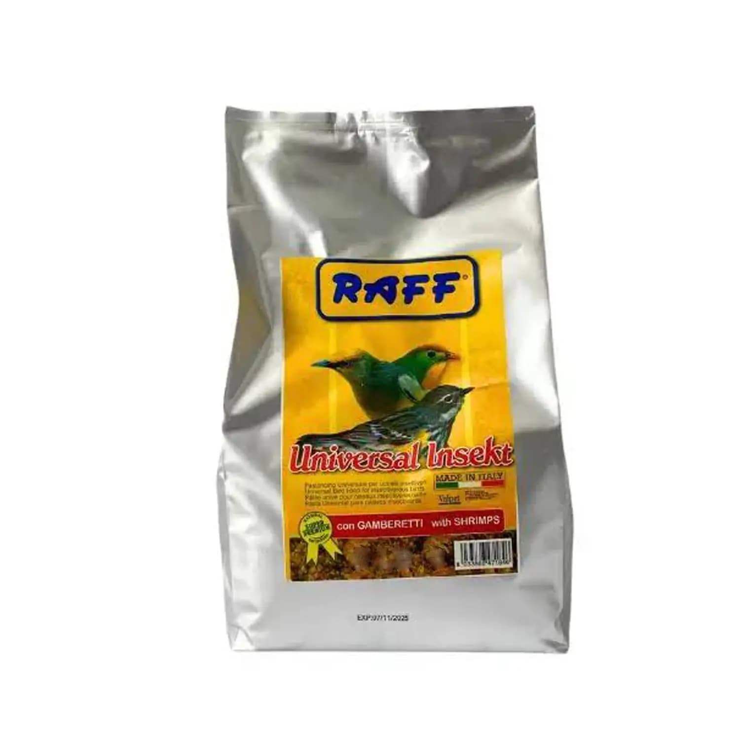 راف خوراک غنی شده با حشرات ویژه مینا پرندگان اوازخوان 20 کیلوگرم
