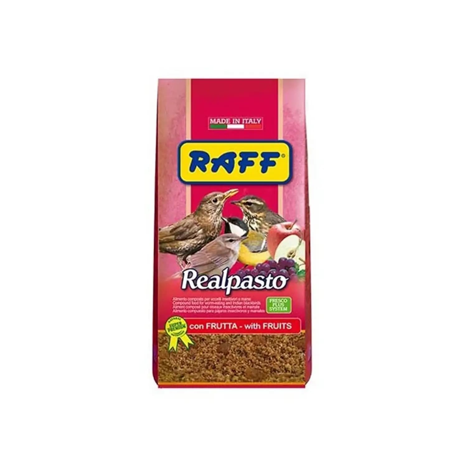غذای مرغ مینا راف Realpasto Raff