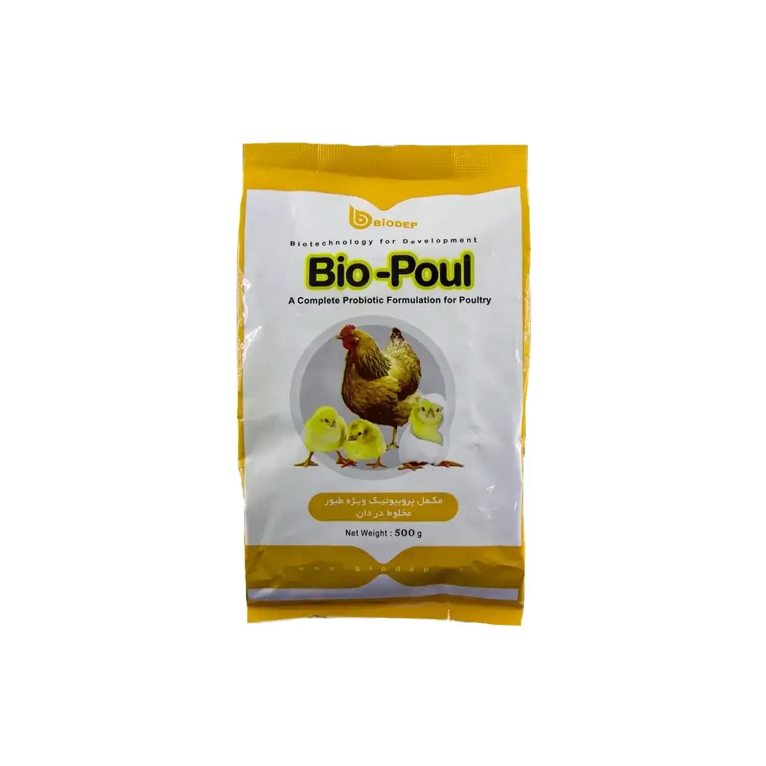 پروبیوتیک بیو پل در دان 500 گرمی bio-poul