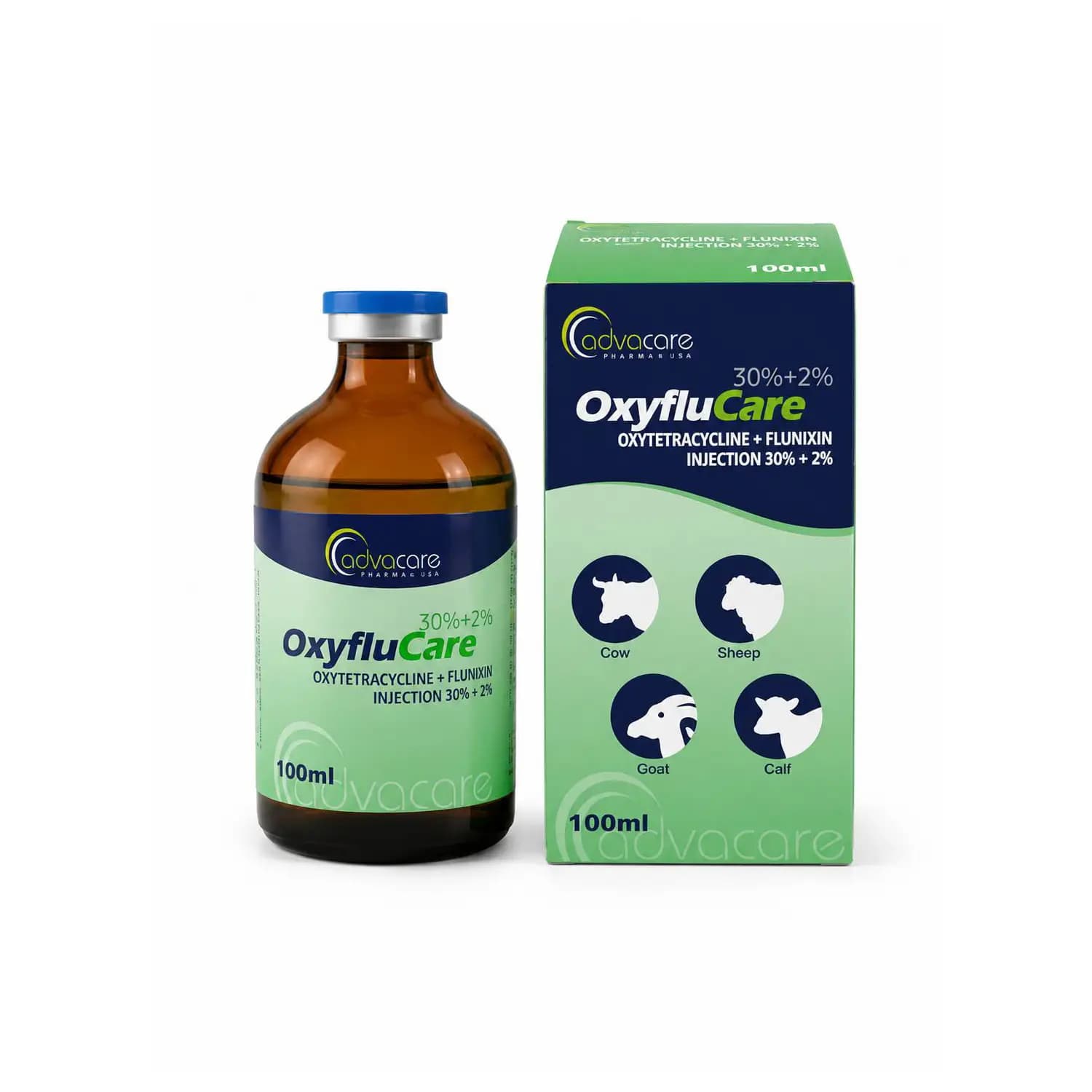 اکسی فلوی کر (OxyfluCare 30% + 2%) – تزریقی ۱۰۰ میلی‌لیتر