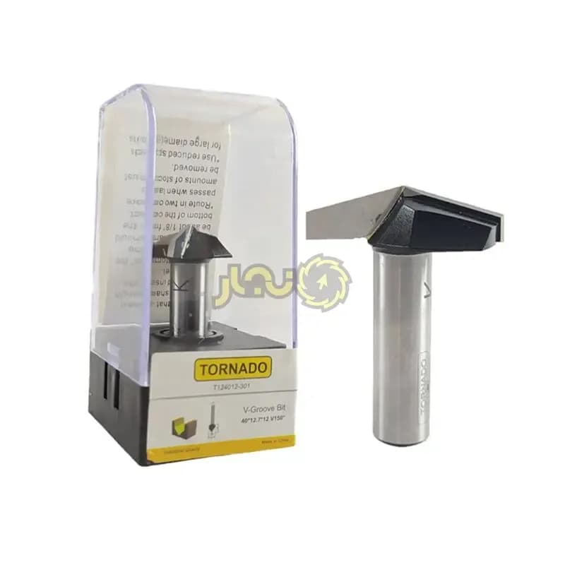 تیغ وی 150 درجه قطر 40 تورنادو مدل T124012-301 — تصویر ۴