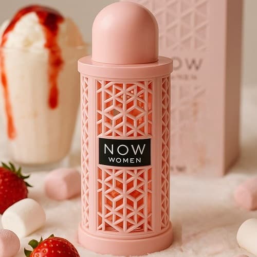 عطر و ادکلن زنانه لطافه ناو پینک اصل(مشابه باربری هر الکسیر) | Lattafa Now Rave Pink Women در حجم 100 میل و دکانت 10 میل(اورجینال) — تصویر ۶