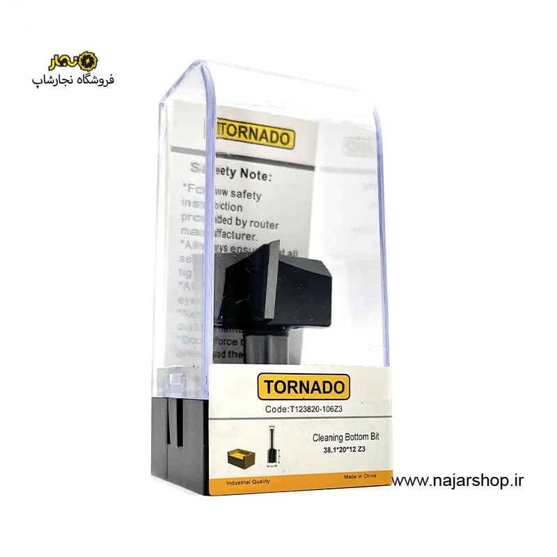 تیغ کف‌تراش سه پر قطر 38.1 تورنادو مدل 123820-106Z3 — تصویر ۴