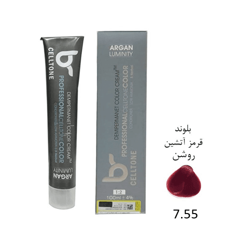 رنگ مو سلتون 7.55