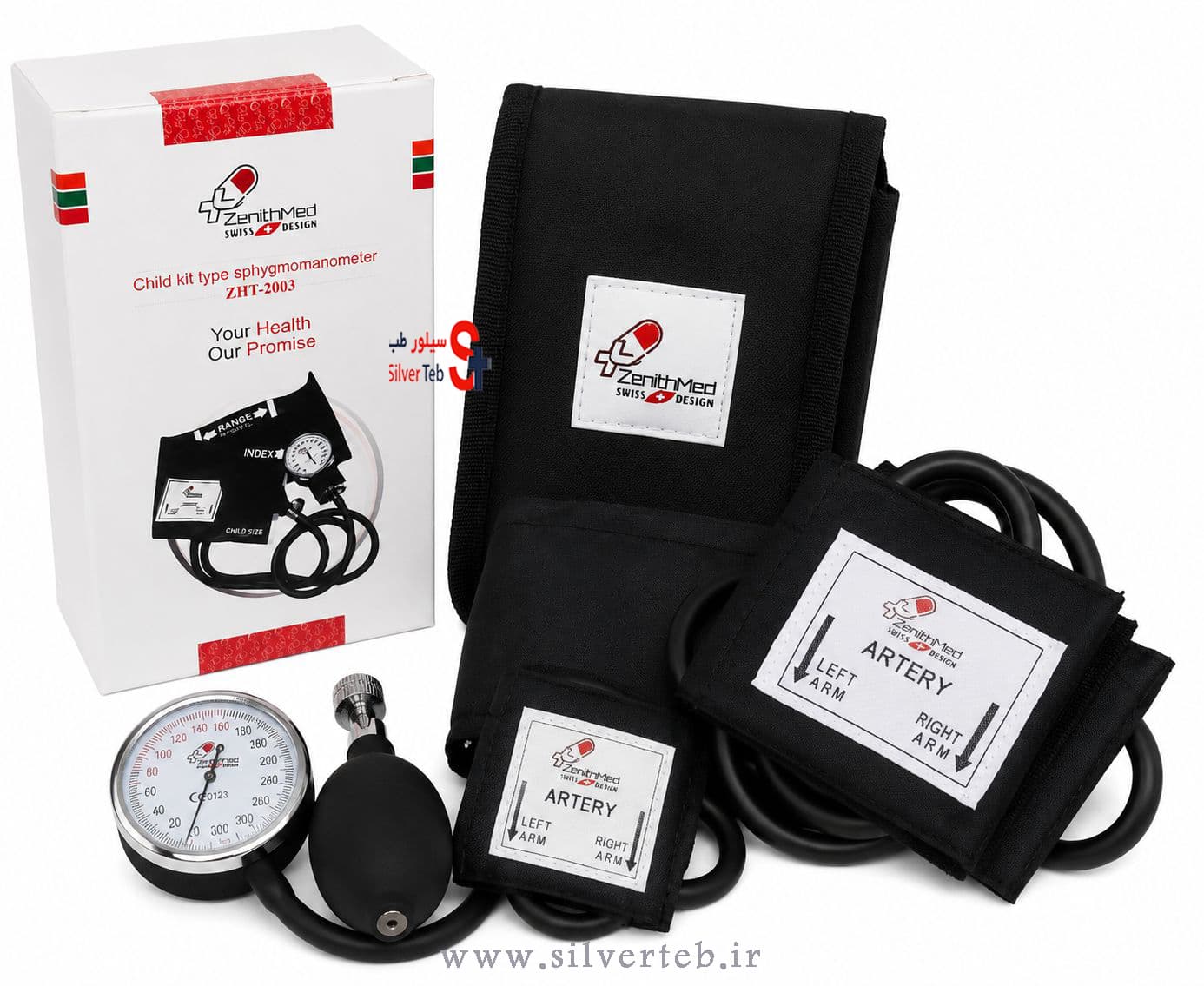 فشارسنج عقربه‌ای اطفال زنیت مد ZTH-2003 — تصویر ۴