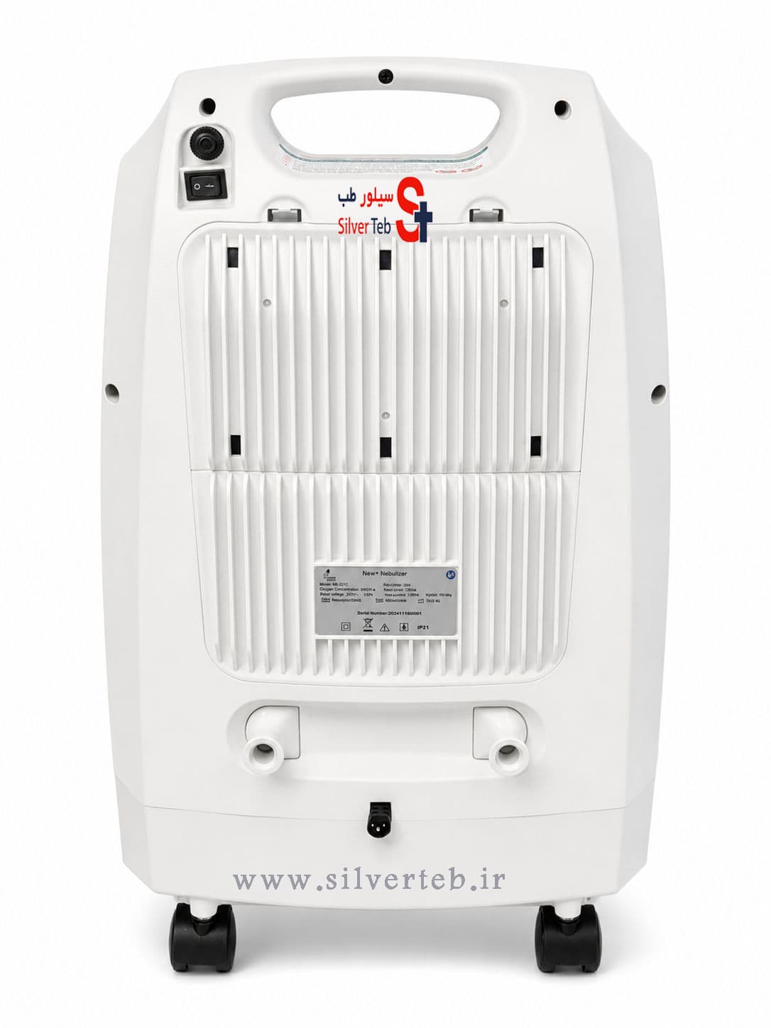 اکسیژن ساز NB221c؛ با قابلیت نبولایزر و تایمر هوشمند — تصویر ۳