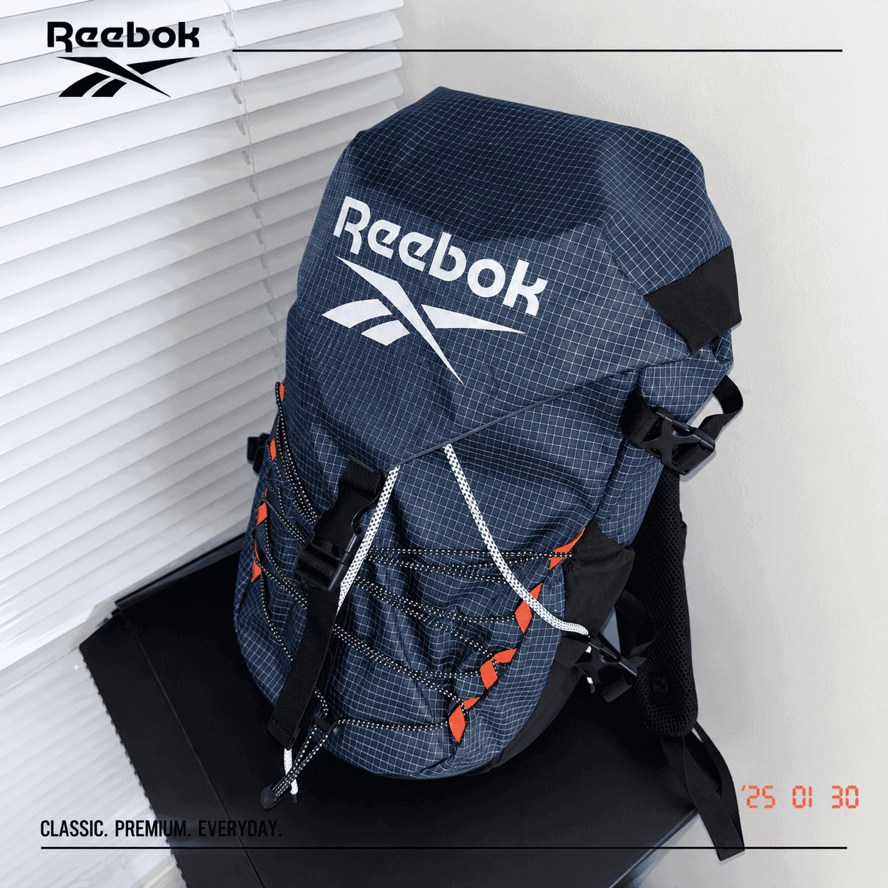 کوله پشتی اسپرت ریباک مدل Reebok 13.5L Lightweight Multi Capacity Professional Climbing & Hiking Backpack 300119 — تصویر ۱۲