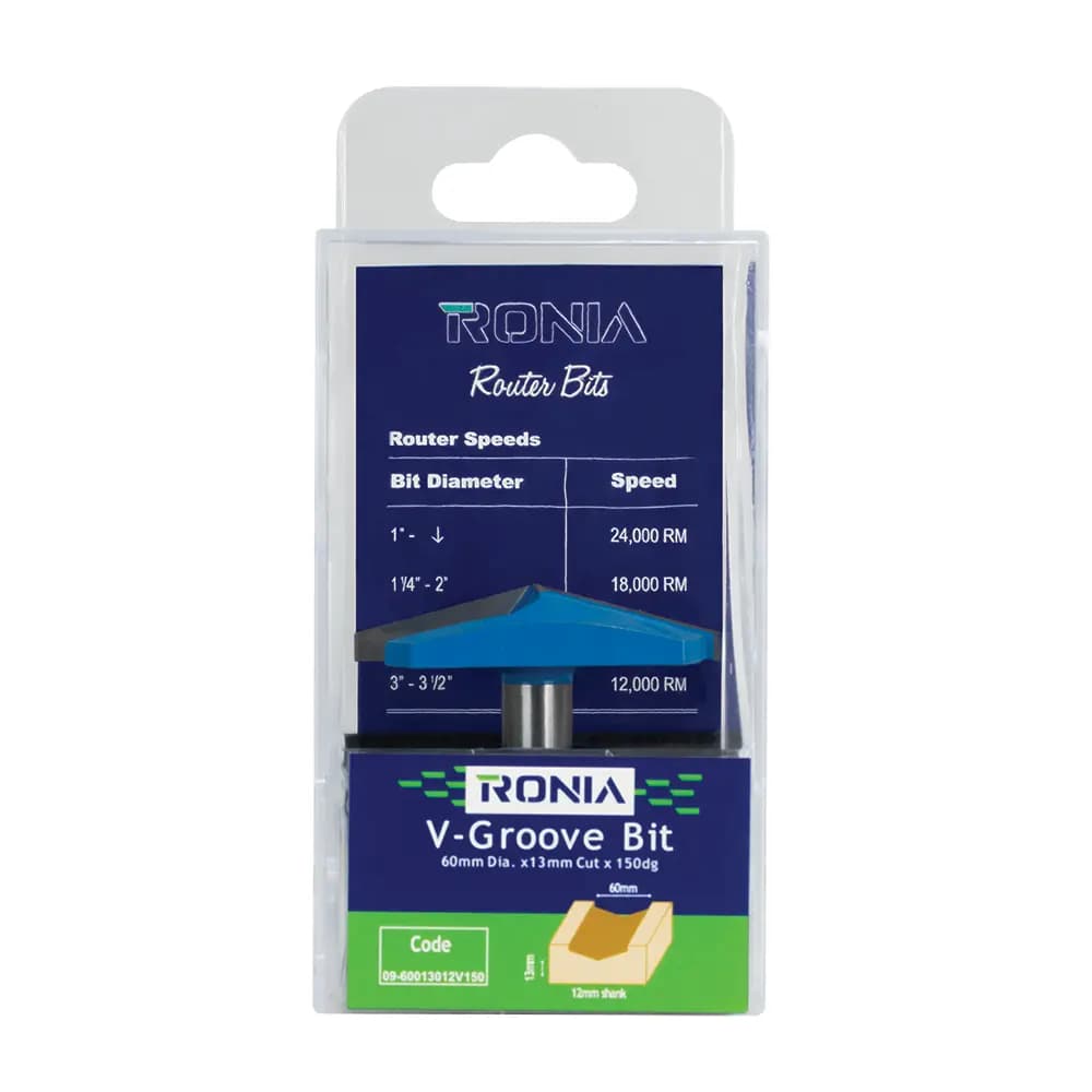 تیغ فرز حکاکی قطر 60 کارگیر 13 رونیا مدل 09-60013012V150 — تصویر ۷