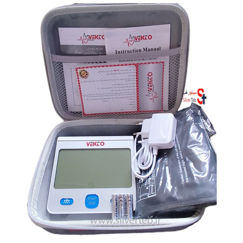 فشارسنج وکتو سخنگو فارسی مدل DBP-6175 بازویی دیجیتال — تصویر ۳