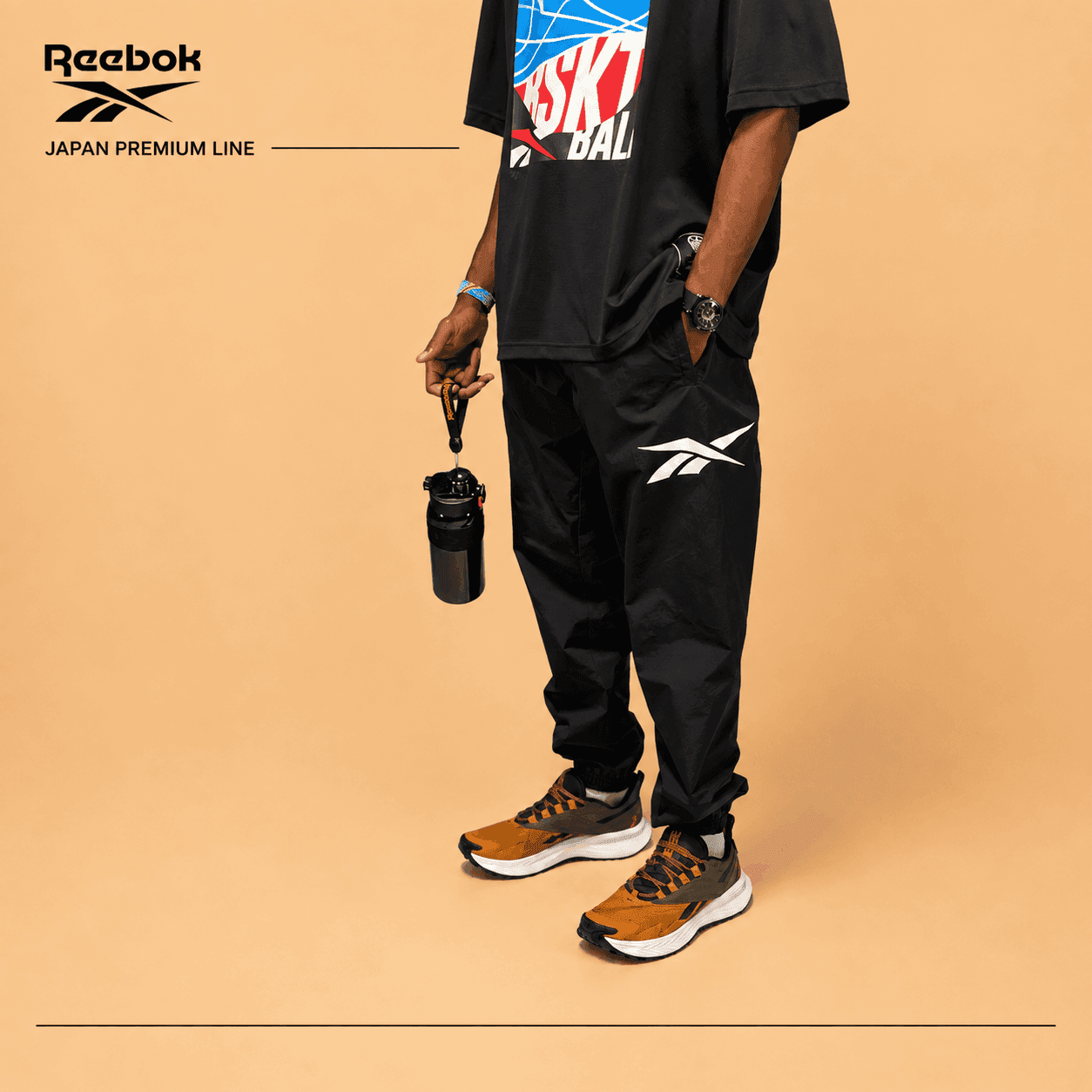 شلوار مردانه ریباک مدل Reebok Spring Soft and Comfortable Versatile Straight-Leg Casual Pants 200177 — تصویر ۵