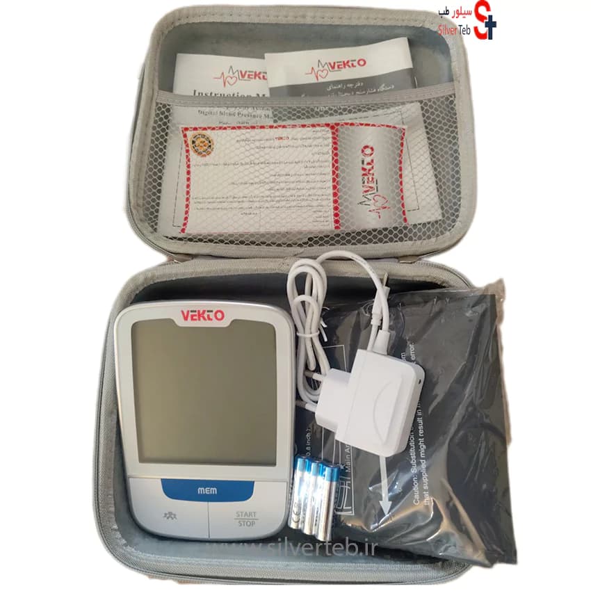 فشارسنج وکتو سخنگو فارسی مدل DBP-6182 بازویی دیجیتال — تصویر ۱۱