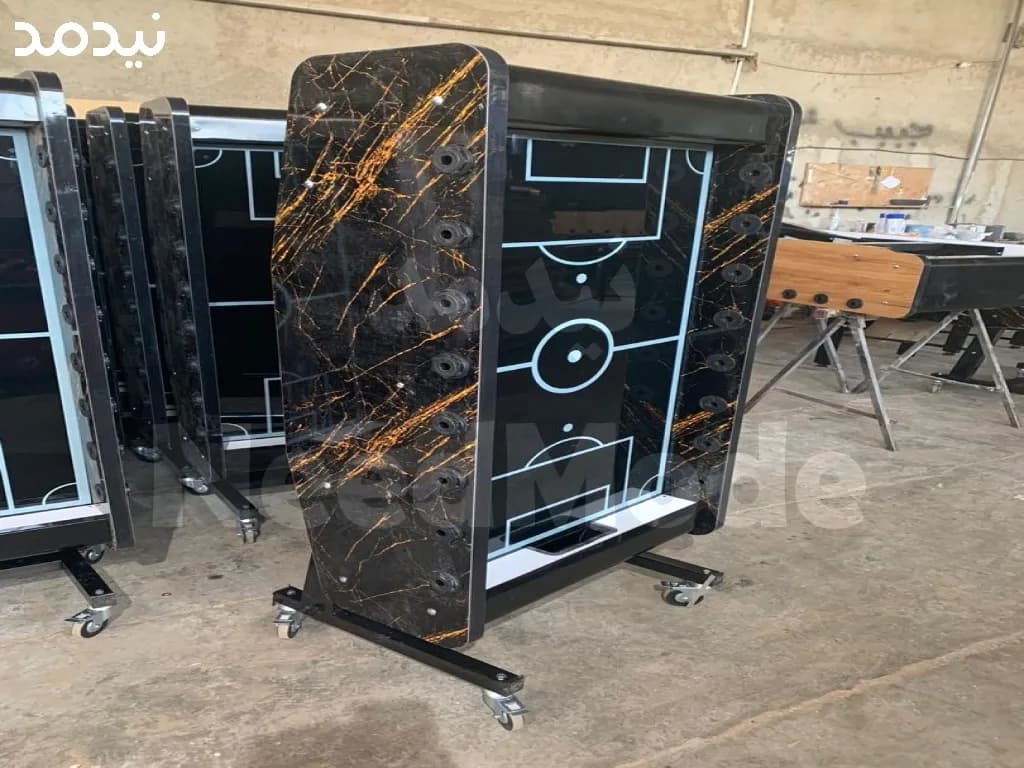 فوتبال دستی هایگلاس کف شیشه ای تاشو لاکچری — تصویر ۵