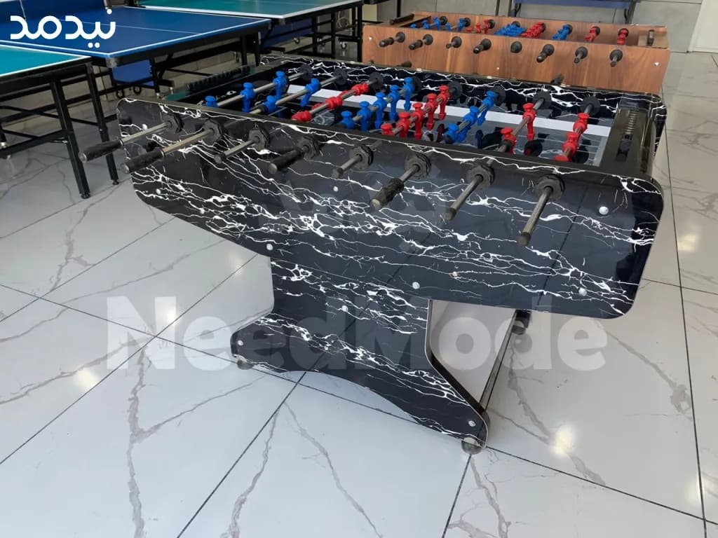 فوتبال دستی کلاسیک لاکچری کله فلزی نیدمد — تصویر ۲