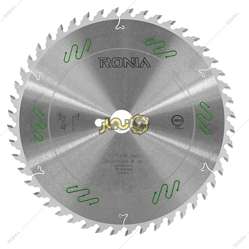 تیغ اره چوب بر 48 دندانه قطر 300 رونیا مدل RSB-IW3004830T