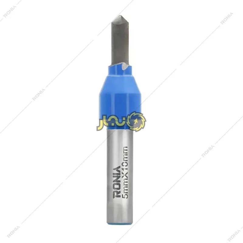 تیغ شیارزن انگشتی قطر 5 کارگیر 10 رونیا مدل 05010006-02 — تصویر ۳