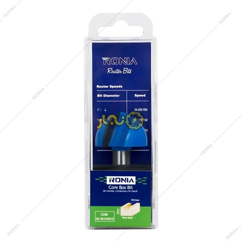 تیغ شیارزن انگشتی قطر 38.1 کارگیر 23 رونیا مدل 38123012-02 — تصویر ۲