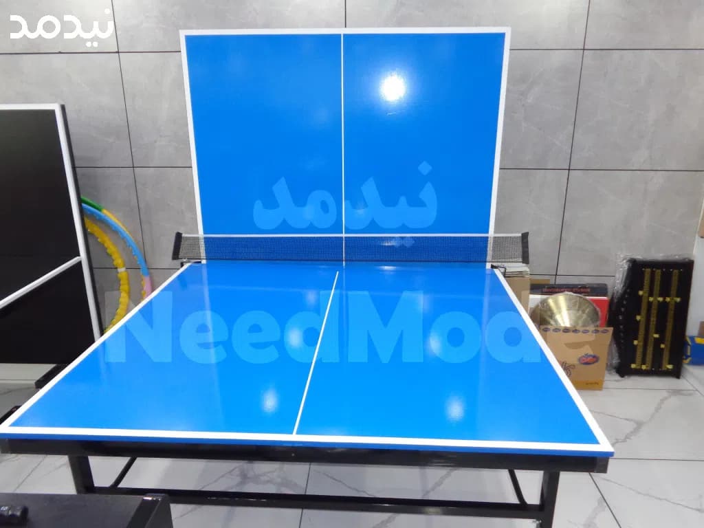 میز پینگ پنگ چرخدار نئوپان 16 میل نیدمد — تصویر ۷