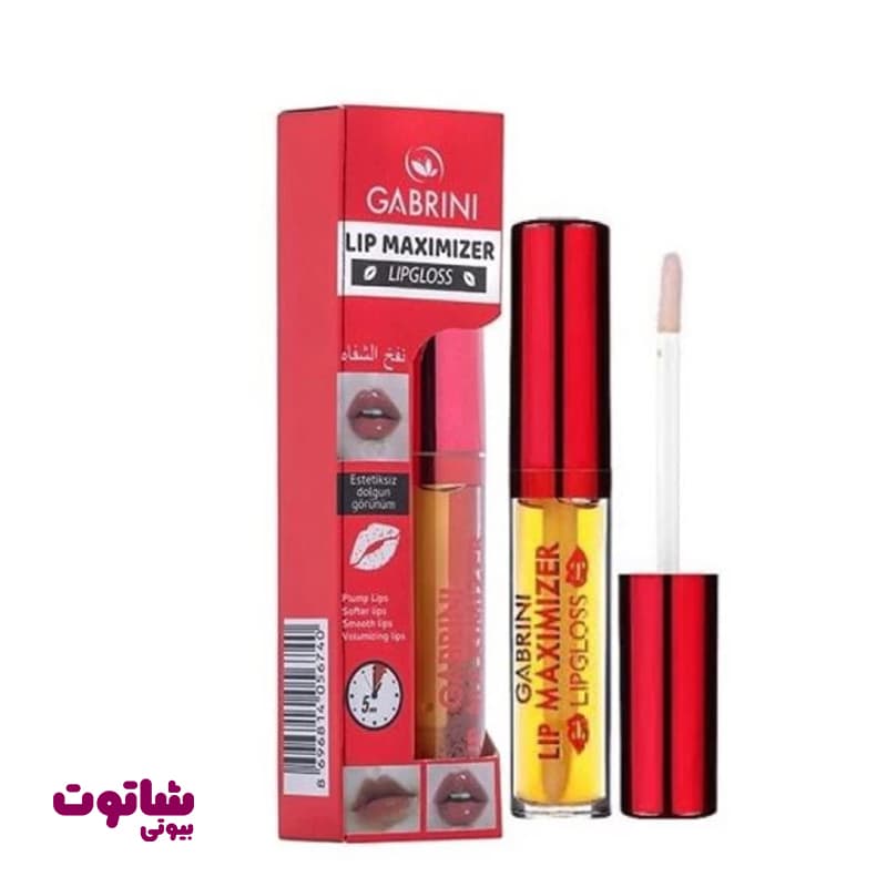 برق لب حجم دهنده گابرینی مدل lip maximizer حجم 7 میل — تصویر ۲