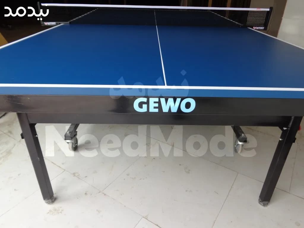 میز پینگ پنگ جوو 18 GEWO CS PRO میل آبی آلمانی — تصویر ۲