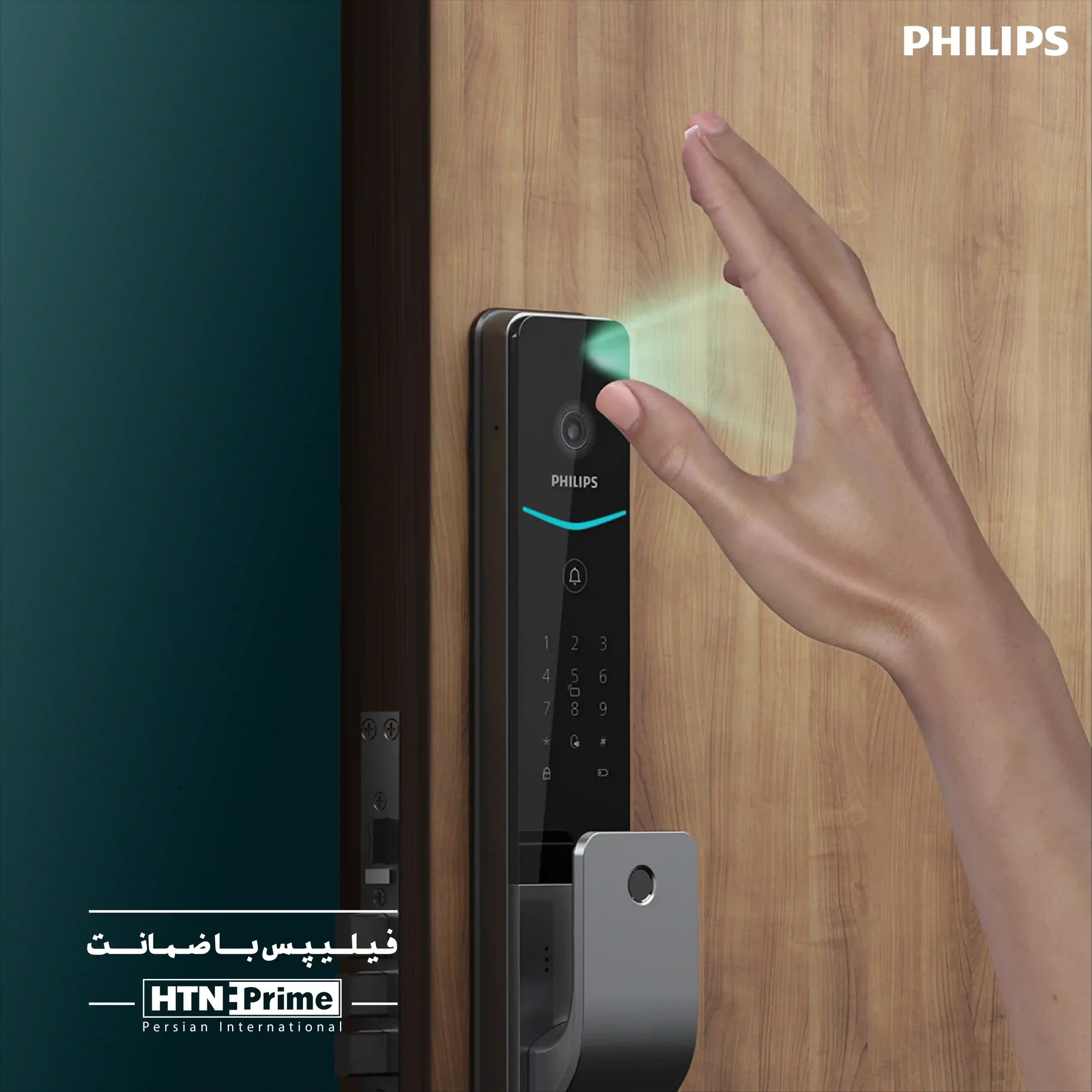 دستگیره هوشمند فیلیپس DDL720MVP-17WSE — تصویر ۶