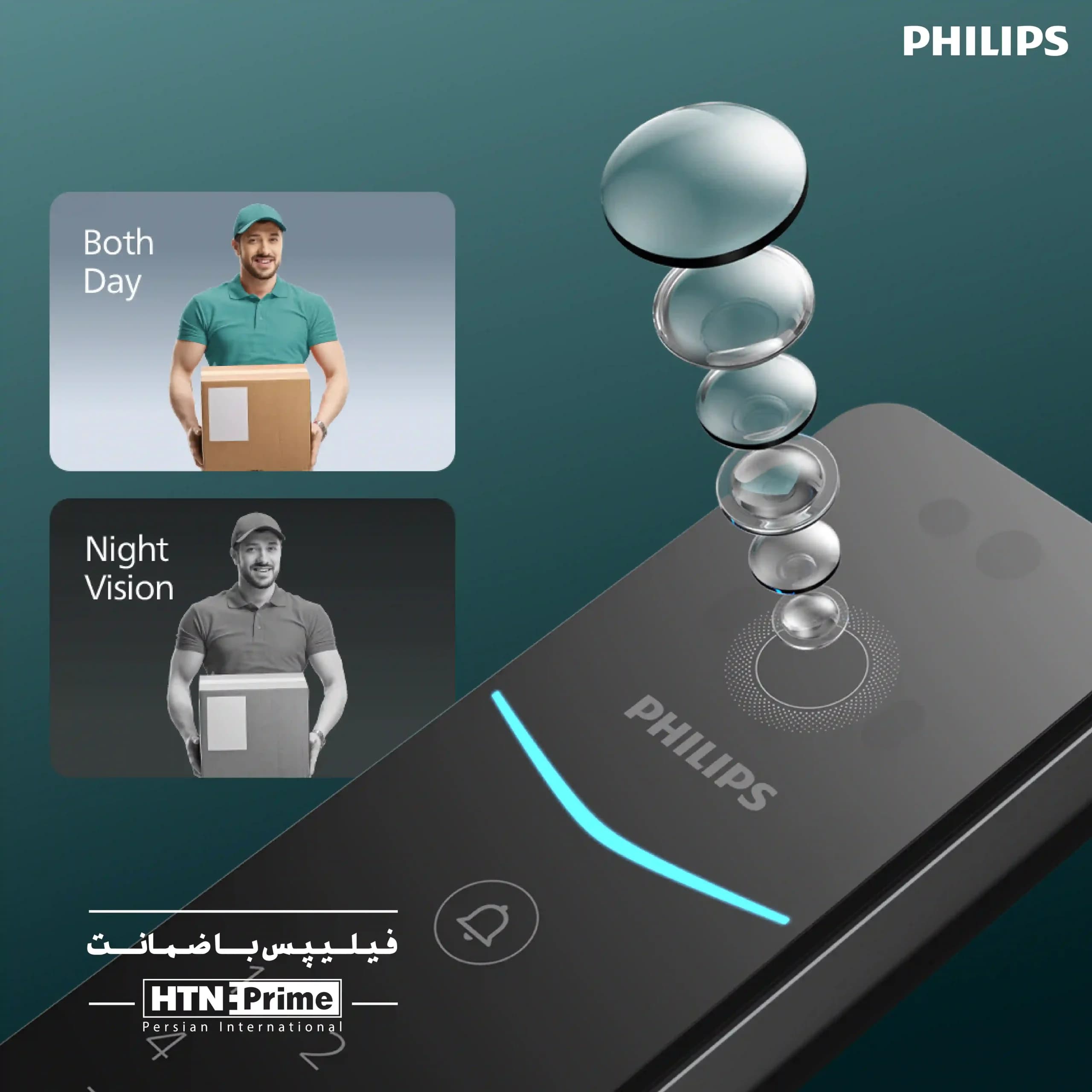 دستگیره هوشمند فیلیپس DDL720MVP-17WSE — تصویر ۴