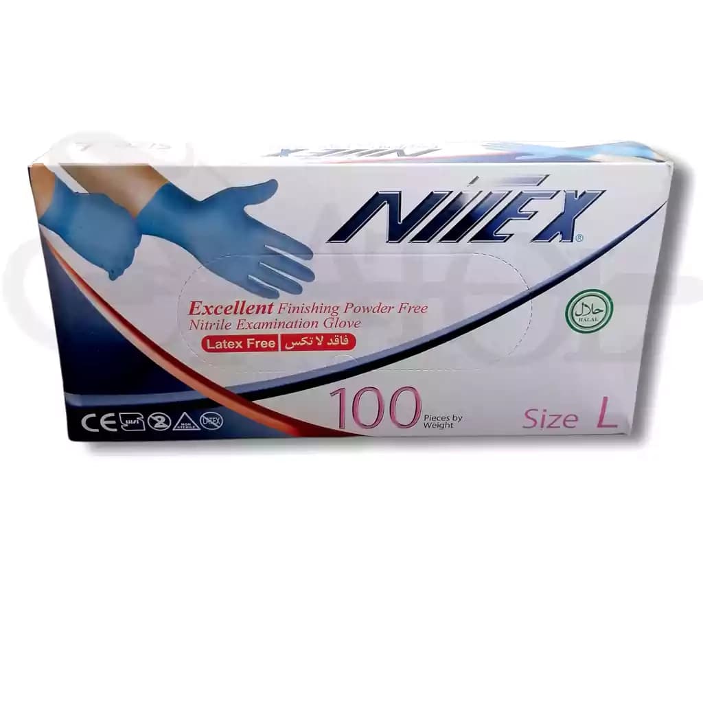 دستکش نیتریل نیتکس ۱۰۰ عددی Nitex — تصویر ۵