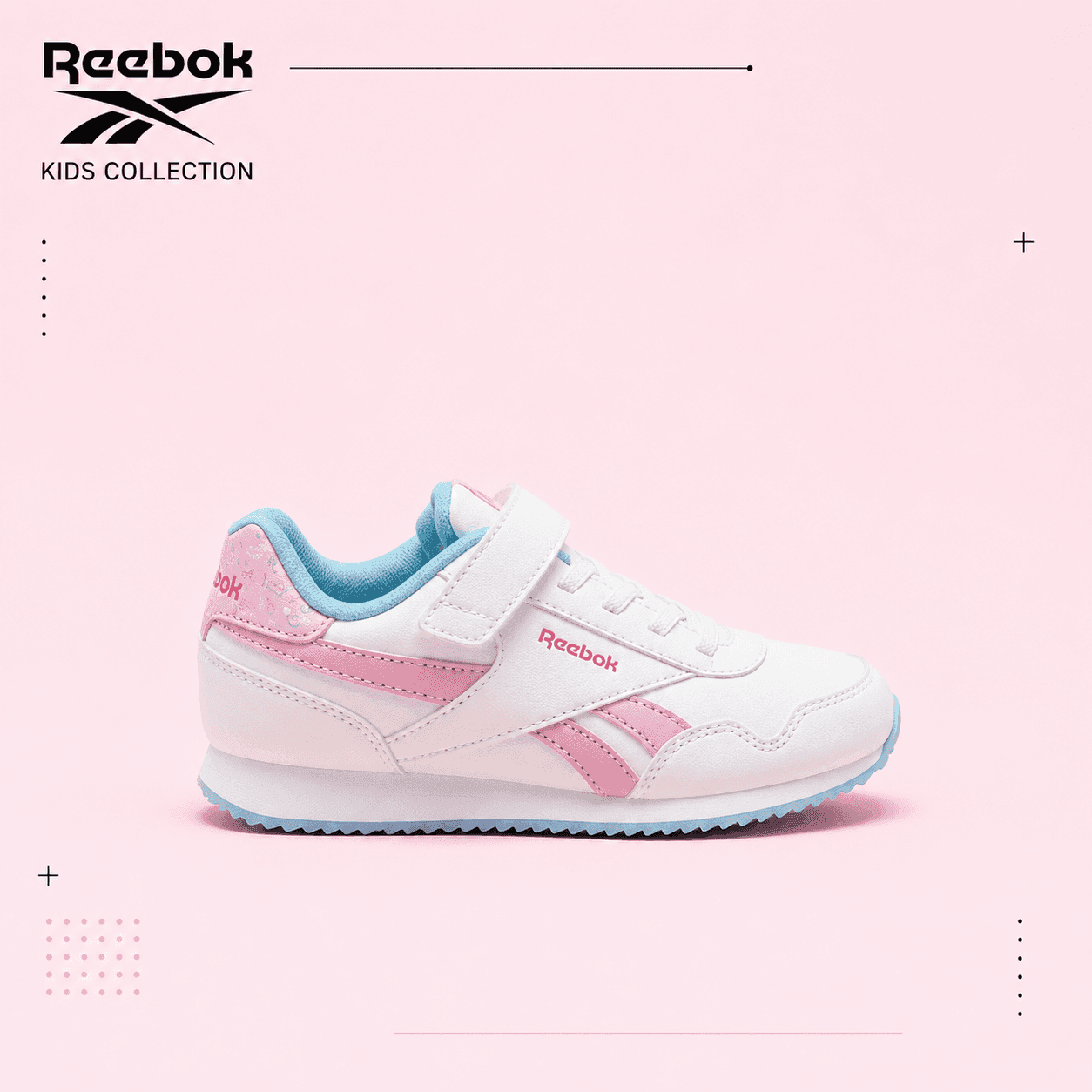 کفش بچگانه دخترانه ریباک مدل Reebok Classics Royal CL Jog Kids 100205860 — تصویر ۲