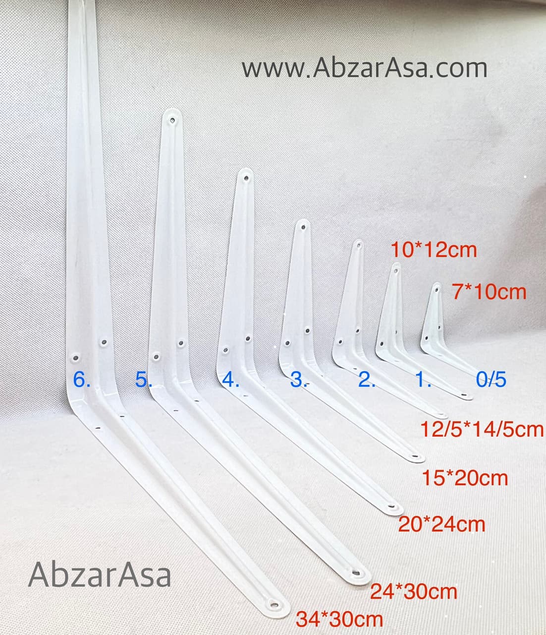 گونیا نگهدارنده طبقه سایز 3 ابعاد 15*20 سانتی متر — تصویر ۳