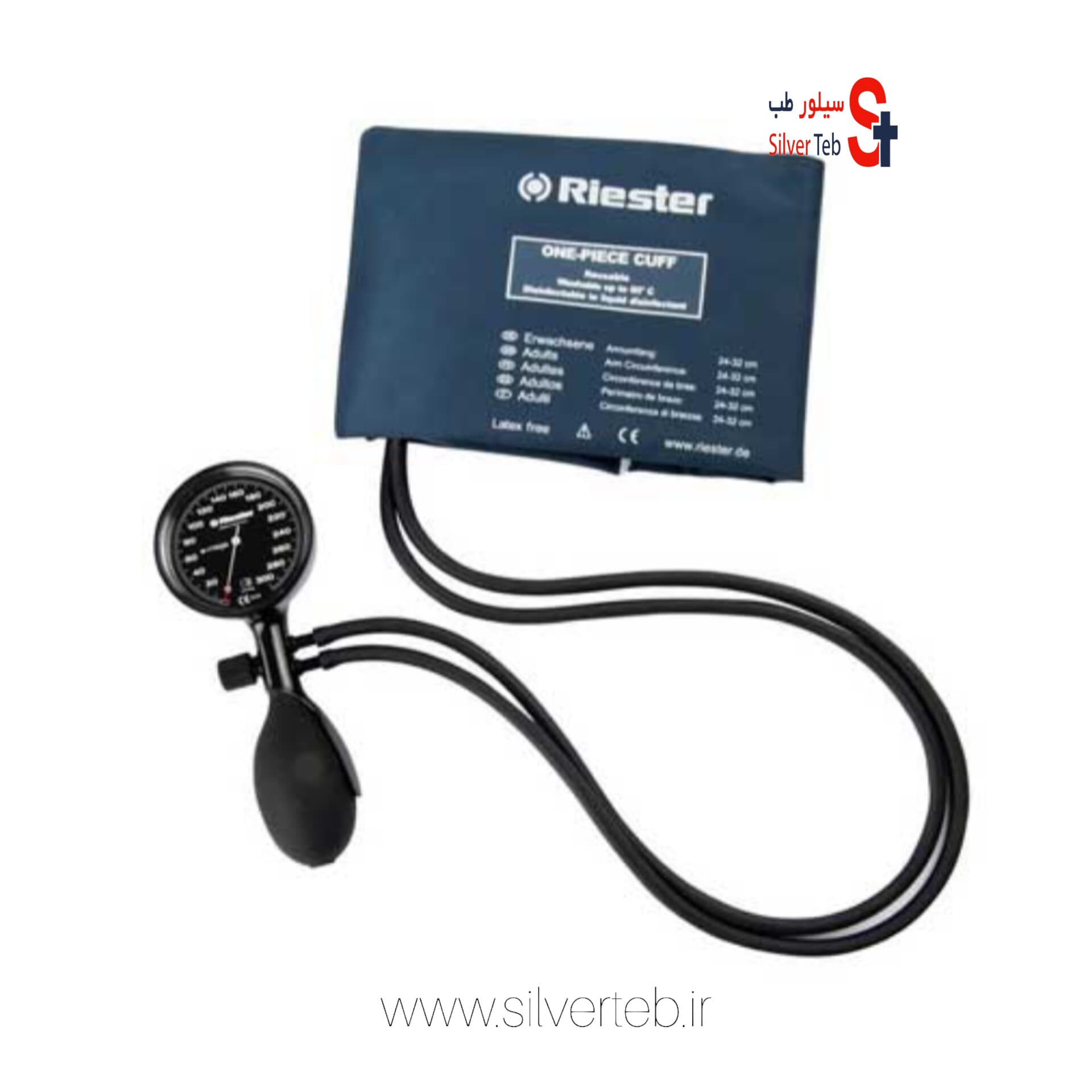 فشارسنج عقربه ای ریشتر مدل E-Mega 1371 دوشلنگه — تصویر ۹