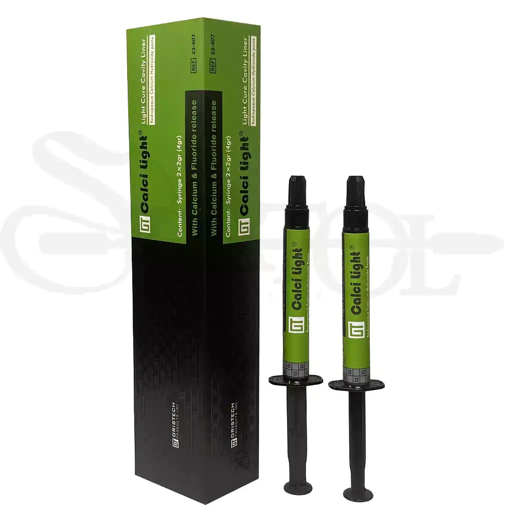لاینر کلسیم هیدروکساید لایت کیور (دایکال) Calci Light برند اوریس OrisTech