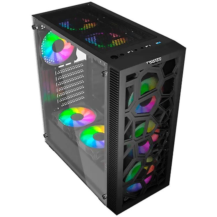 کیس RGBگیمینگ طراحی اداری خانگی CORI5 رم 16 گیگ گرافیک 8 گیگ DDR5 کد D7 با گارانتی — تصویر ۲