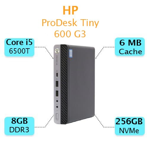 مینی کیس استوک اچ پی مدل TINY 600G3 i5-6/8/256 — تصویر ۶
