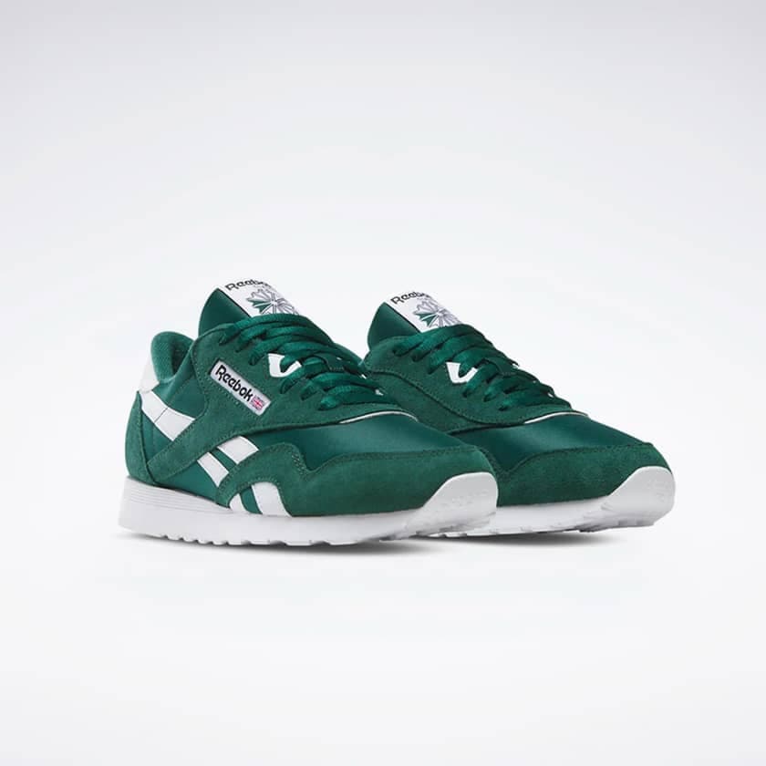 کفش مردانه ریباک مدل Reebok Classic Nylon Collegiate Green 100209550 — تصویر ۴