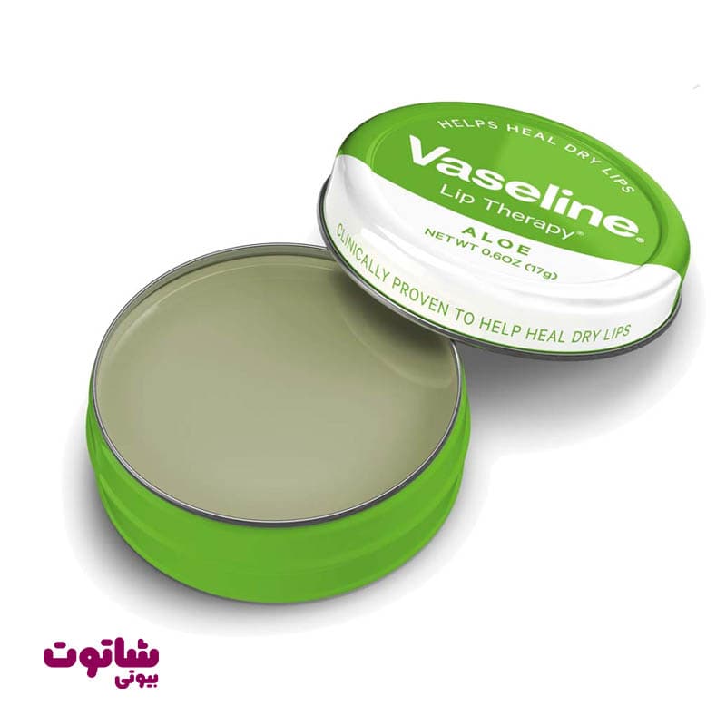 بالم لب وازلین مدل aloe وزن 20 گرم — تصویر ۲
