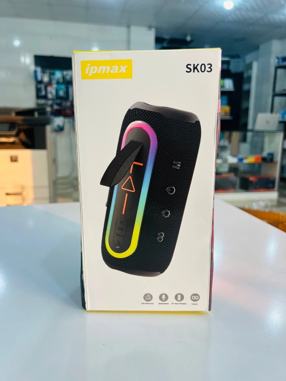 اسپیکر جدید بلوتوثی قابلحمل IPMAX مدل SK03 — تصویر ۹