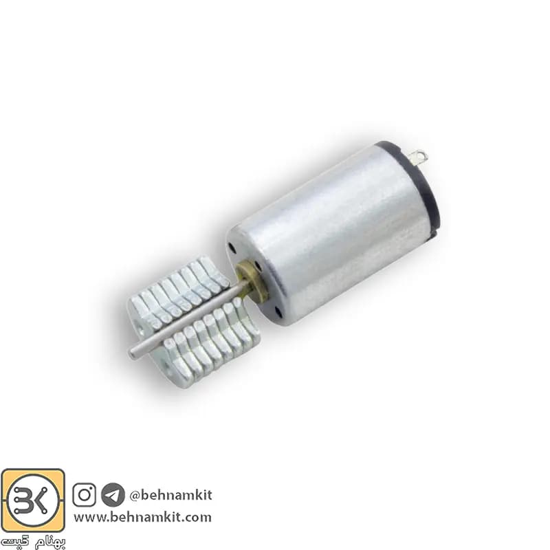 موتور DC ویبره لنگ دار 20x12mm