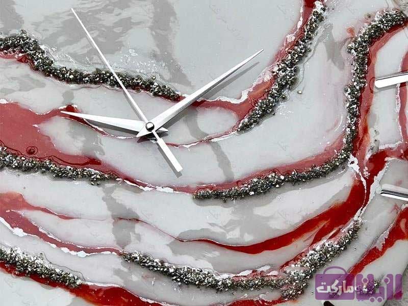 ساعت دیواری رزینی طرح الینا — تصویر ۶