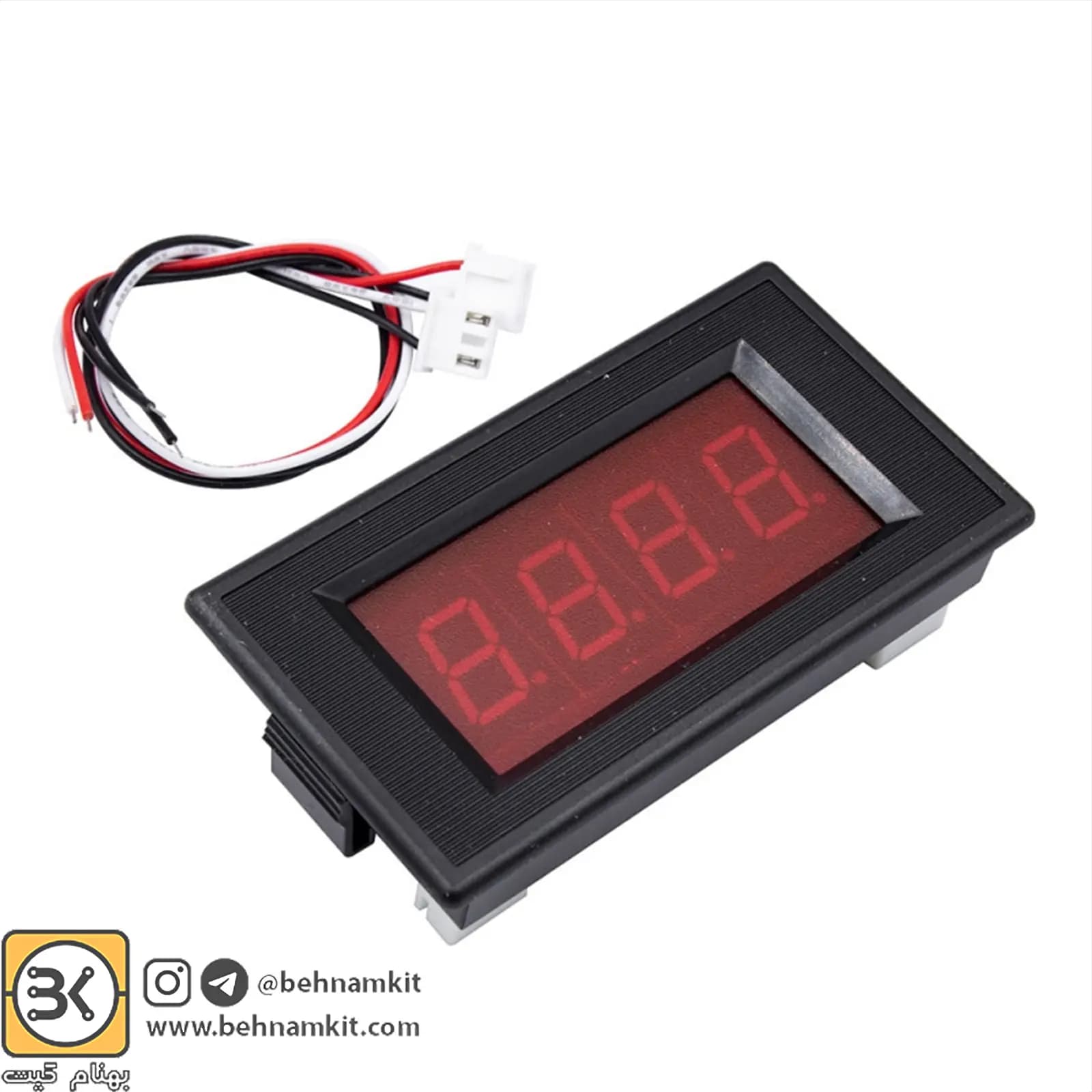 آمپرمتر 0.56 اینچی 5 آمپر قرمز — تصویر ۴