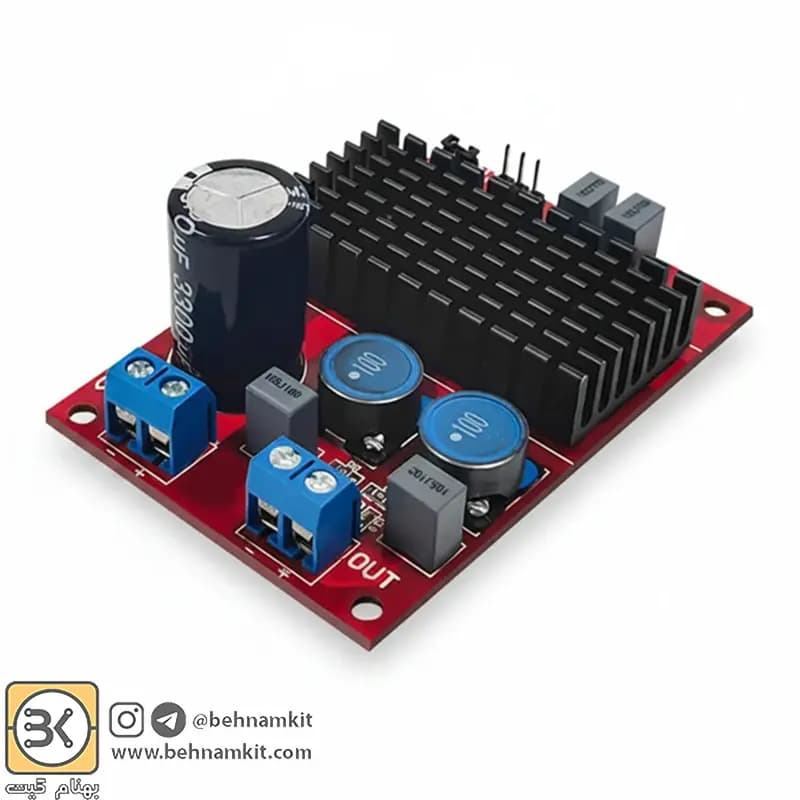 ماژول آمپلی فایر 100 وات مونو با تراشه TPA3116 — تصویر ۲