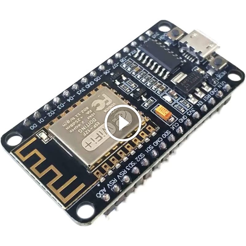 برد توسعه NodeMcu دارای هسته وایفای ESP8266 و مبدل CH340 — تصویر ۴