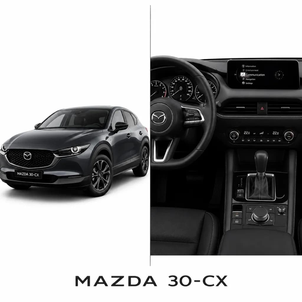 محافظ مانیتور و کنسول نانو مناسب برای مزدا CX-30 — تصویر ۳