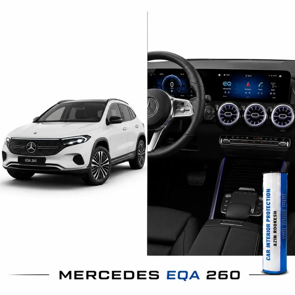 محافظ مانیتور و کنسول نانو مناسب برای مرسدس بنز EQA 260 — تصویر ۳